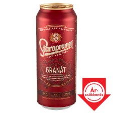 Staropramen Granát minőségi félbarna sör 4,8% 0,5 l