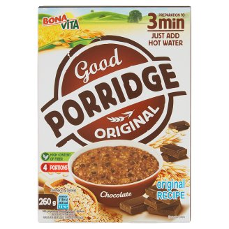 Bona Vita Good Porridge csokoládés zabkása 4 x 65 g
