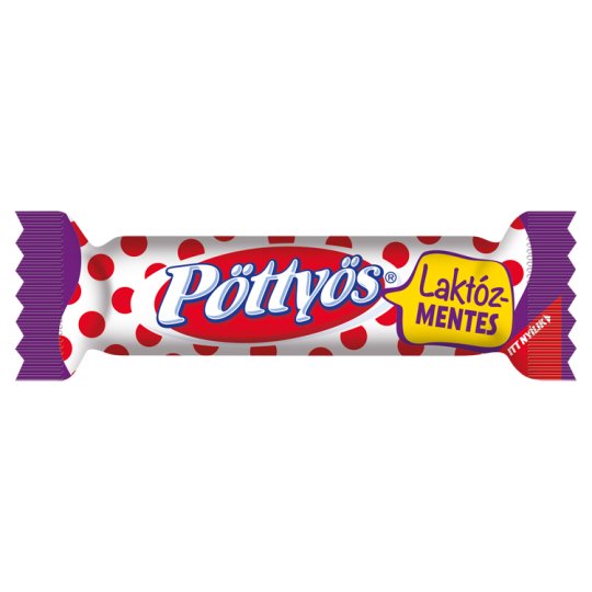 Pöttyös Rudi laktózmentes natúr desszertkészítmény kakaós étbevonattal 30 g
