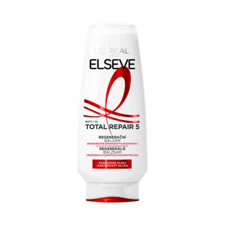 L'Oréal Paris Elseve Total Repair 5 regeneráló balzsam igénybevett hajra 200 ml
