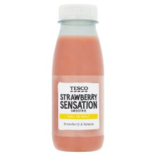 Tesco Strawberry Sensation Smoothie vegyes gyümölcsital 250 ml
