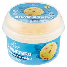 Gelatiamo Single Zero Lactose-Free Vanilla Ice Cream with Blackberry Sauce, Sweeteners 500 ml