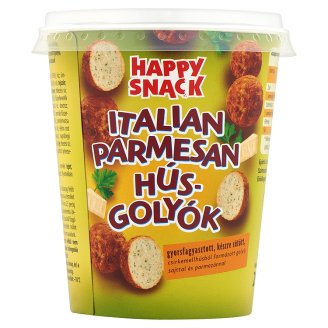 Happy Snack Italian Parmesan gyorsfagyasztott, készre sütött húsgolyók 200 g