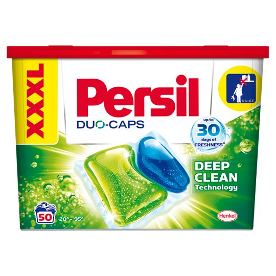 Persil Universal Duo Caps gél mosószer kapszula fehér ruhákhoz 50 mosás