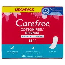 Carefree Cotton Feel Pantyliners 76 pcs