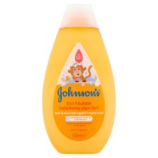 JOHNSON'S® 2-in-1 Bubble Bath & Wash 500 ml