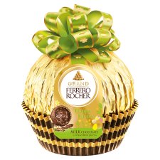 Grand Ferrero Rocher üreges tejcsokoládé figura mogyoródarabkákkal 125 g