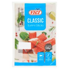 Vici Classic hűtött, surimi rák ízű halrúd 100 g