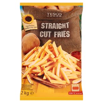 Tesco gyorsfagyasztott, elősütött szeletelt burgonya 2 kg