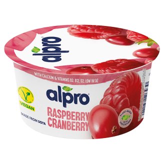Alpro málna-vörösáfonya növényi alapú termék joghurtkultúrával 150 g