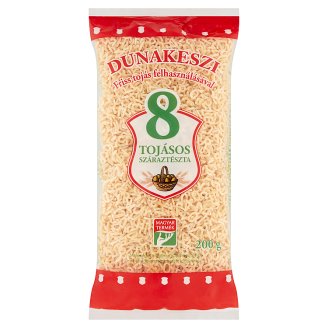 Dunakeszi betűtészta 8 tojásos száraztészta 200 g