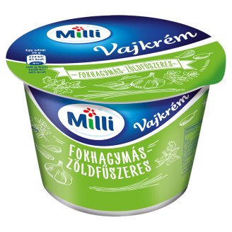 Milli fokhagymás-zöldfűszeres vajkrém 200 g