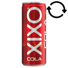 XIXO Cola Cola Flavored Carbonated Soft Drink with Sugar and Sweetener 250 ml