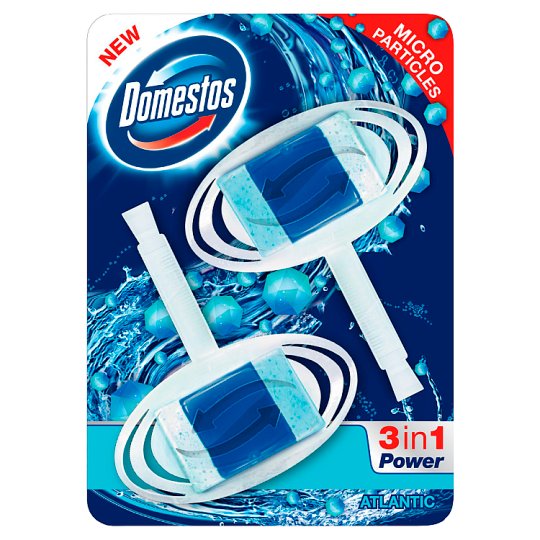 Domestos 3in1 Atlantic WC-rúd 2 x 40 g