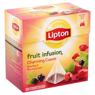 Lipton feketeribizli gyümölcstea 20 piramis filter