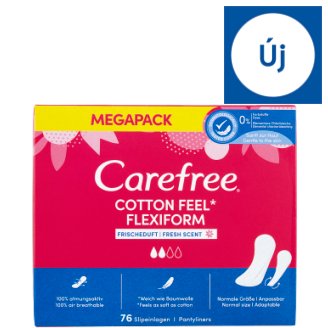 Carefree Flexiform Fresh Scent tisztasági betét 76 db