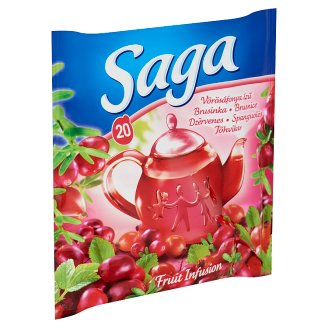 Saga vörösáfonya gyümölcstea 20 filter