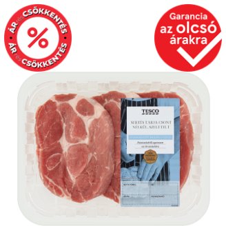 Tesco friss szeletelt sertés tarja csont nélkül 400 g