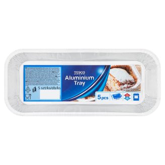 Tesco vékony alumínium sütőtálca 5 db