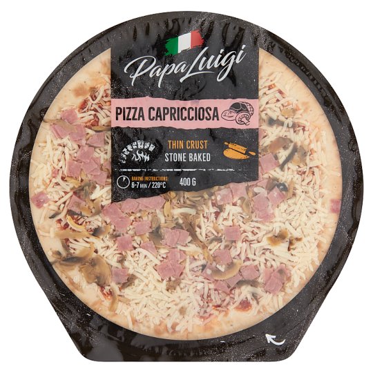 Papa Luigi capricciosa pizza 400 g