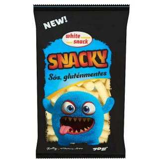 White Snack Snacky sós extrudált kukoricarudacska 70 g