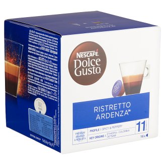 Nescafé Dolce Gusto Ristretto Ardenza őrölt pörkölt kávé 16 db 112 g