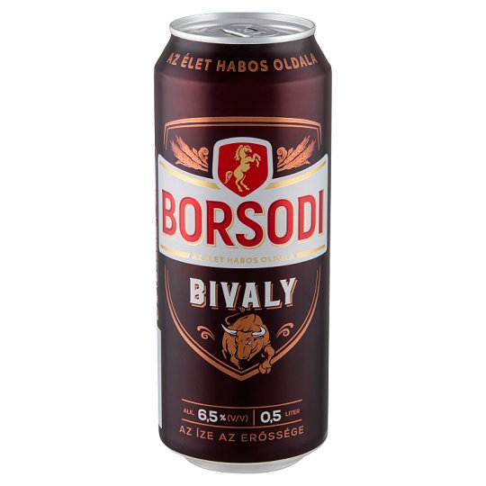 Borsodi Bivaly Quality Lager Beer 6,5% 0,5 l
