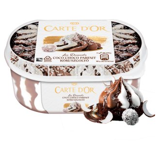 Carte D'Or Kókuszgolyó Jégkrém 900 ml