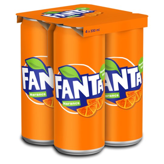 Fanta Orange Flavored Carbonated Soft Drink with Sugar and Sweeteners 4