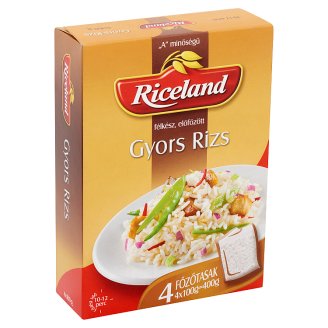 Riceland Gyors rizs félkész előfőzött 4 x 100 g
