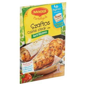 Maggi Fortélyok Szaftos kerti fűszeres csirke steak alap 23,4 g