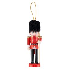 Wooden Nutcracker Hanging Decoration