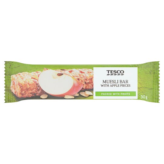 Tesco almás müzliszelet 30 g