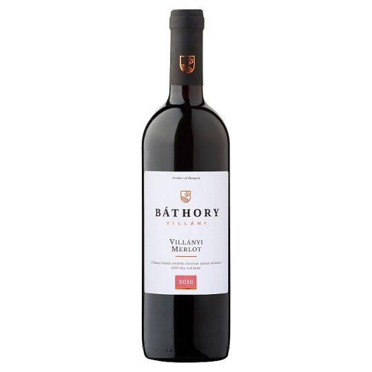 Báthory Villányi Cabernet Sauvignon classicus száraz vörösbor 13% 750 ml