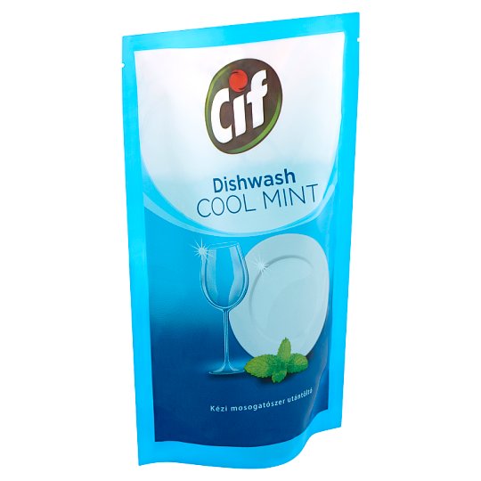 CIF Cool Mint Kézi Mosogatószer Utántöltő 500 ml