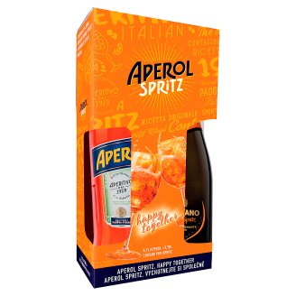 Aperol & Cinzano Pro-Spritz ajándékcsomag