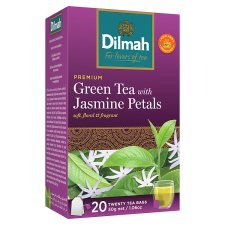 Dilmah filteres zöld tea jázmin szirmokkal 20 filter 30 g