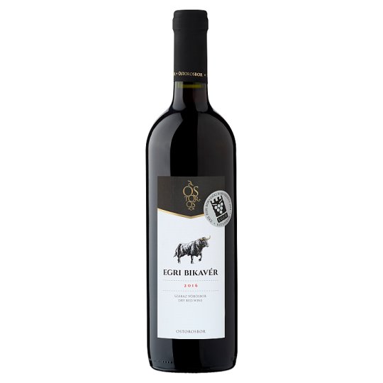 Ostorosbor Egri Bikavér klasszikus száraz vörösbor 12% 750 ml