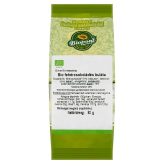 Biopont BIO fehércsokoládés buláta 80 g