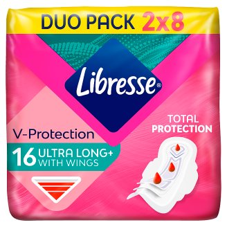 Libresse Ultra Long egészségügyi betét 2 x 8 db