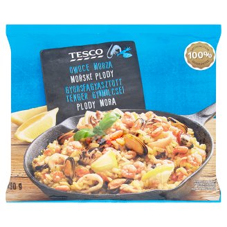 Tesco gyorsfagyasztott tenger gyümölcsei 200 g