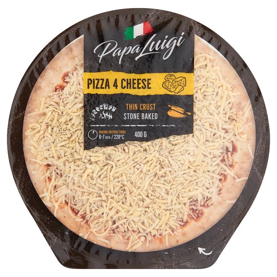 Papa Luigi 4 sajtos pizza 400 g