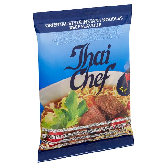 Thai Chef Beef Flavoured Instant Noodles 60 g