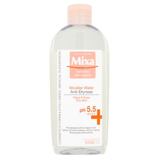 Mixa kiszáradás elleni micellás víz érzékeny és száraz bőrre 400 ml