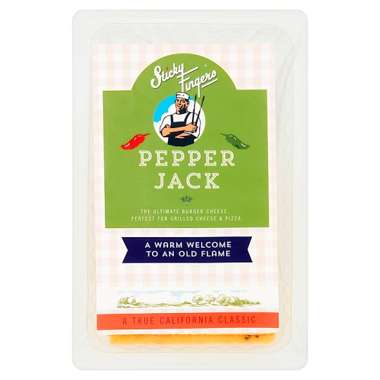 Sticky Fingers Pepper Jack sajt 100 g