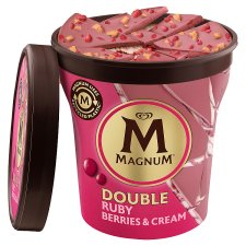 Magnum Ice Cream Double Ruby Chocolate-Berry 440 ml - Tesco Online ...