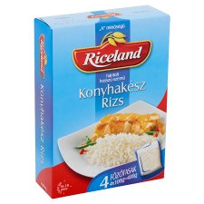 Riceland "A" Quality Milled Long Grain Rice 4 x 100 g