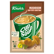 Knorr Cup a Soup instant vargányakrémleves zsemlekockával 15 g