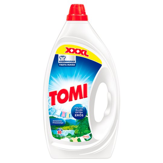 Tomi Max Power Amazónia Frissessége mosószer 80 mosás 4 l