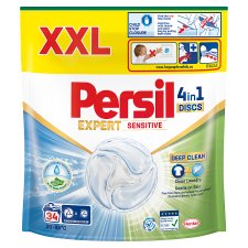 Persil Discs Expert Sensitive Tablet Detergent for White and Light Clothes 34 Washes 561 g